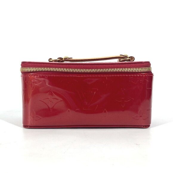 LOUIS VUITTON MonogramVernis Jewel case Vanity Bag Accessories Pouch - Picture 1 of 14